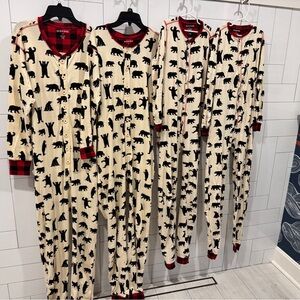 Matching Family Christmas Onesies (adult L & S and youth 12 x2)